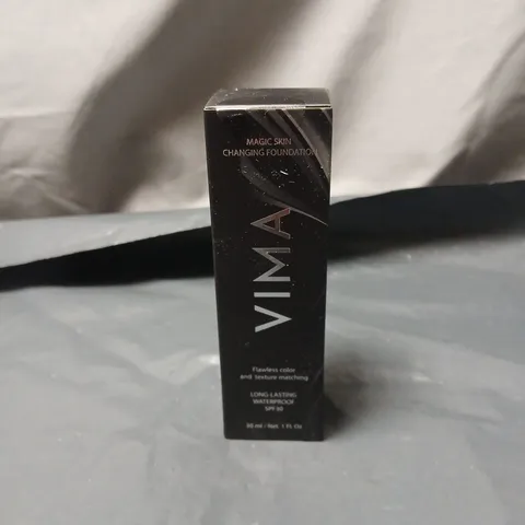 VIMA MAGIC SKIN CHANGING FOUNDATION – 30ML SPF30. SEALED