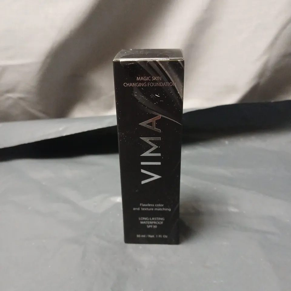 VIMA MAGIC SKIN CHANGING FOUNDATION – 30ML SPF30. SEALED