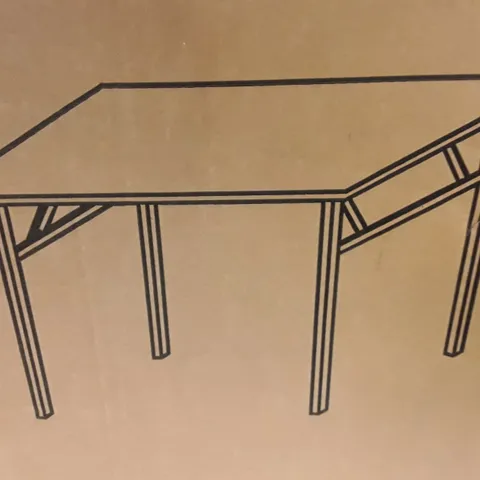 BOXED WHITE COMPUTER DESK - 1PC/CTN / COLLECTION ONLY