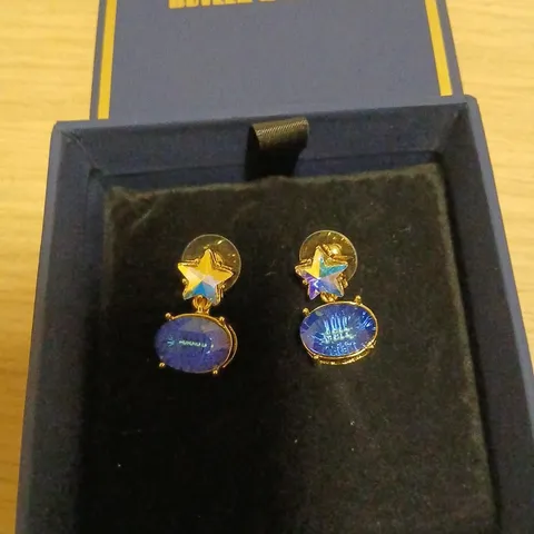 BUTLER & WILSON CELESTIAL CRYSTAL STARS EARRINGS 