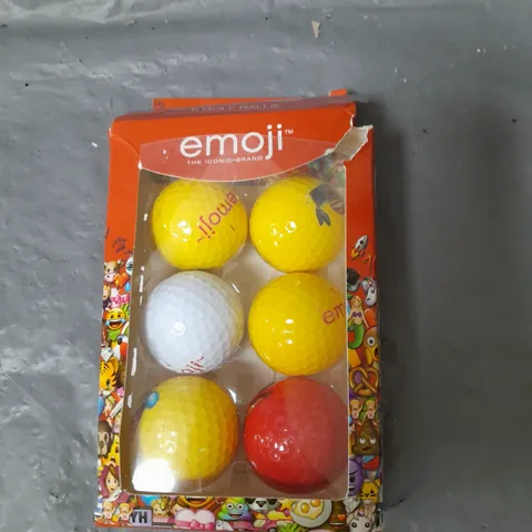 EMOJI GOLF BALLS