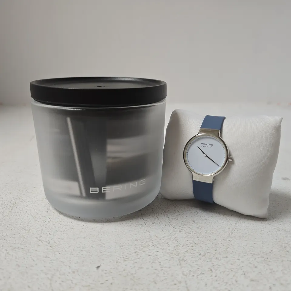 BERING LADIES WATCH WRISTWATCH MAX RENE - 15531-700-K SILICONE