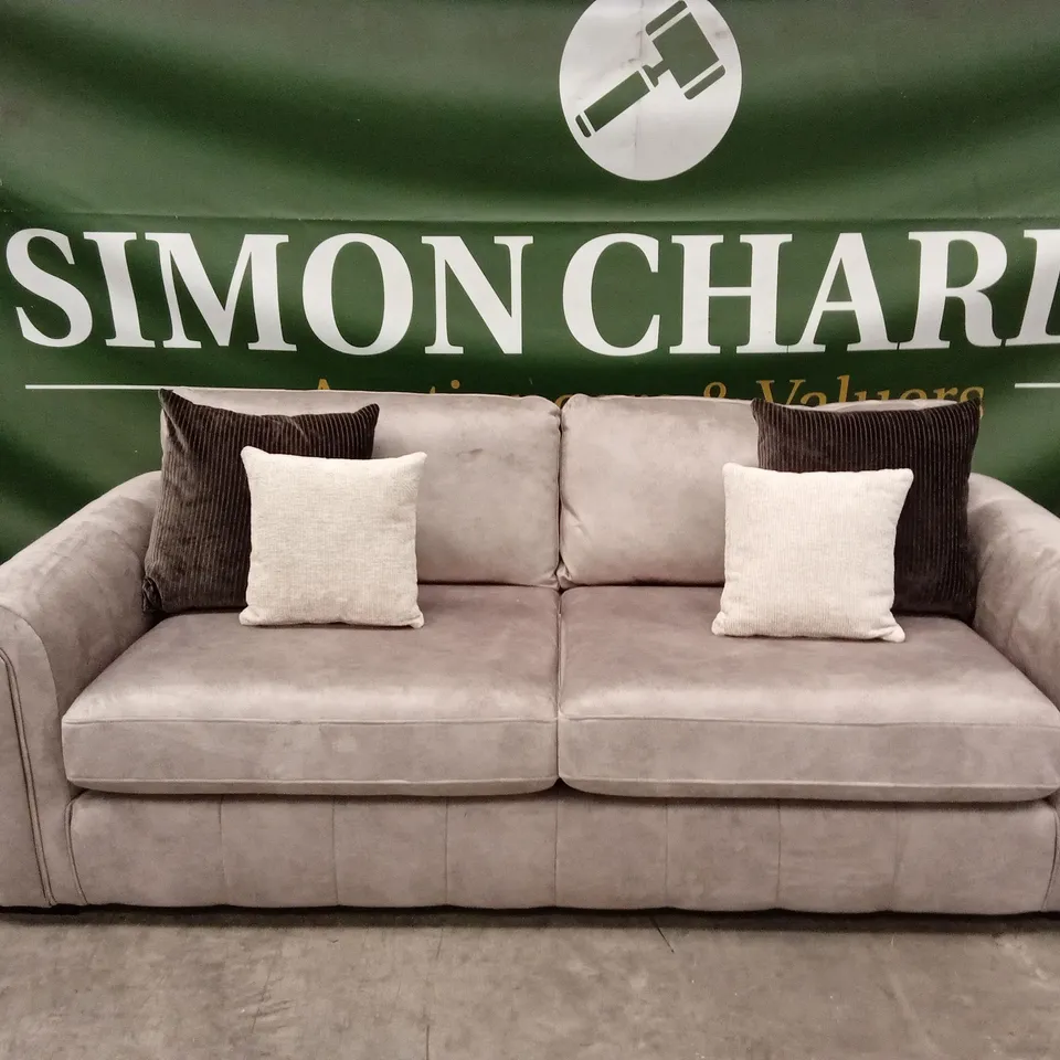 AMARA 3 SEATER SOFA - STONE RRP £1349