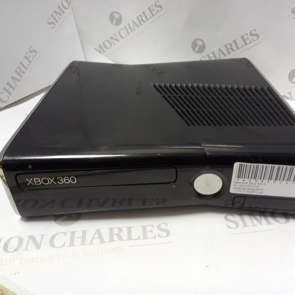 MICROSOFT XBOX 360 S IN BLACK