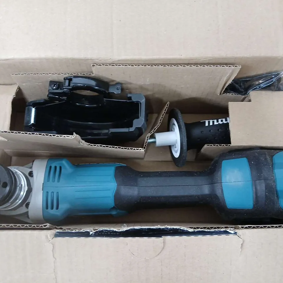 BOXED MAKITA CORDLESS ANGLE GRINDER 