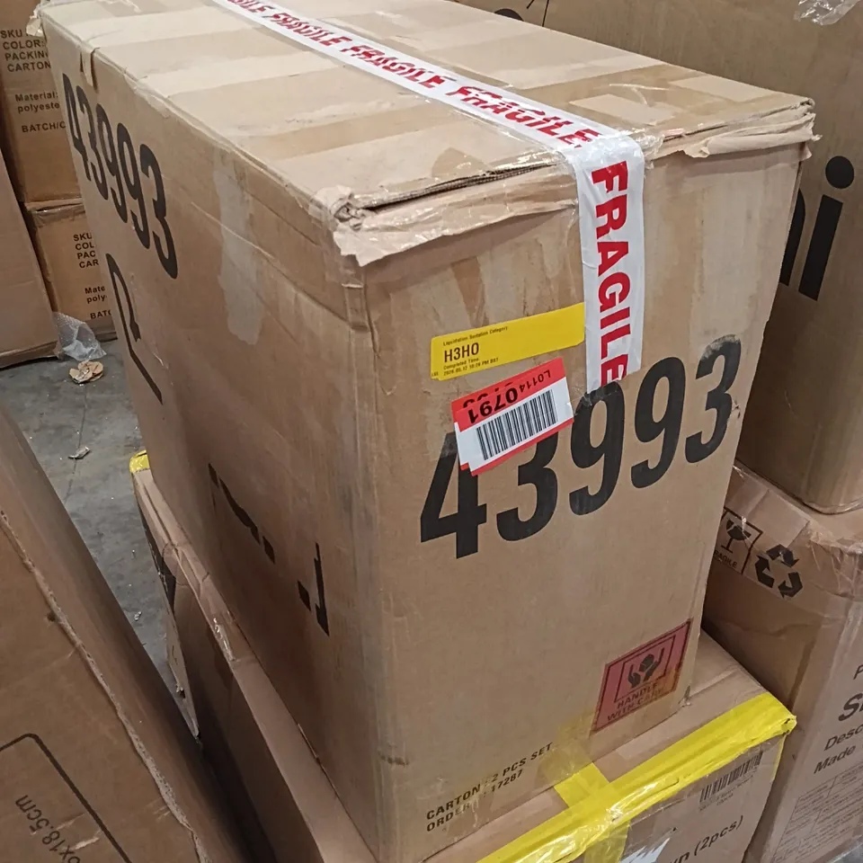 BOXED DINING CHAIR - BROWN (1 BOX) 