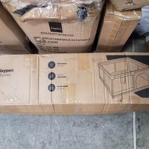 BOXED KIDOOLA SOFT PLAYPEN WITH ACCESSORIES 150×180CM