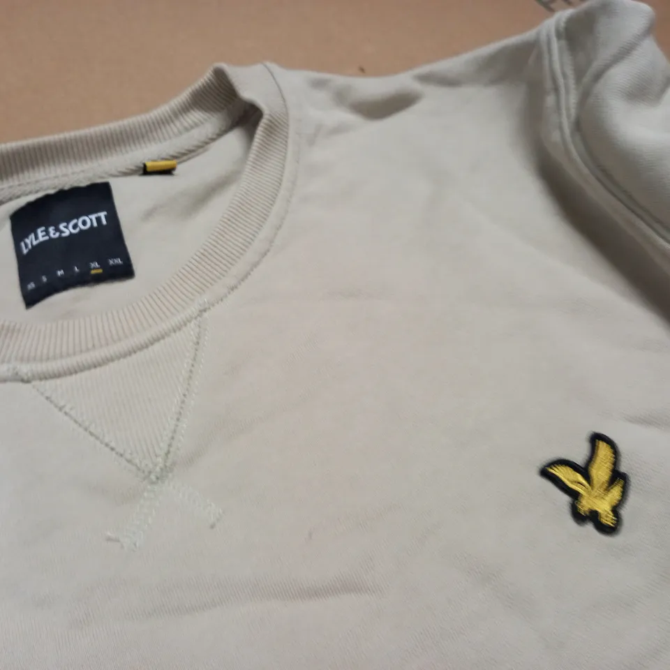 LYLE & SCOTT CREW NECK JUMPER - XL