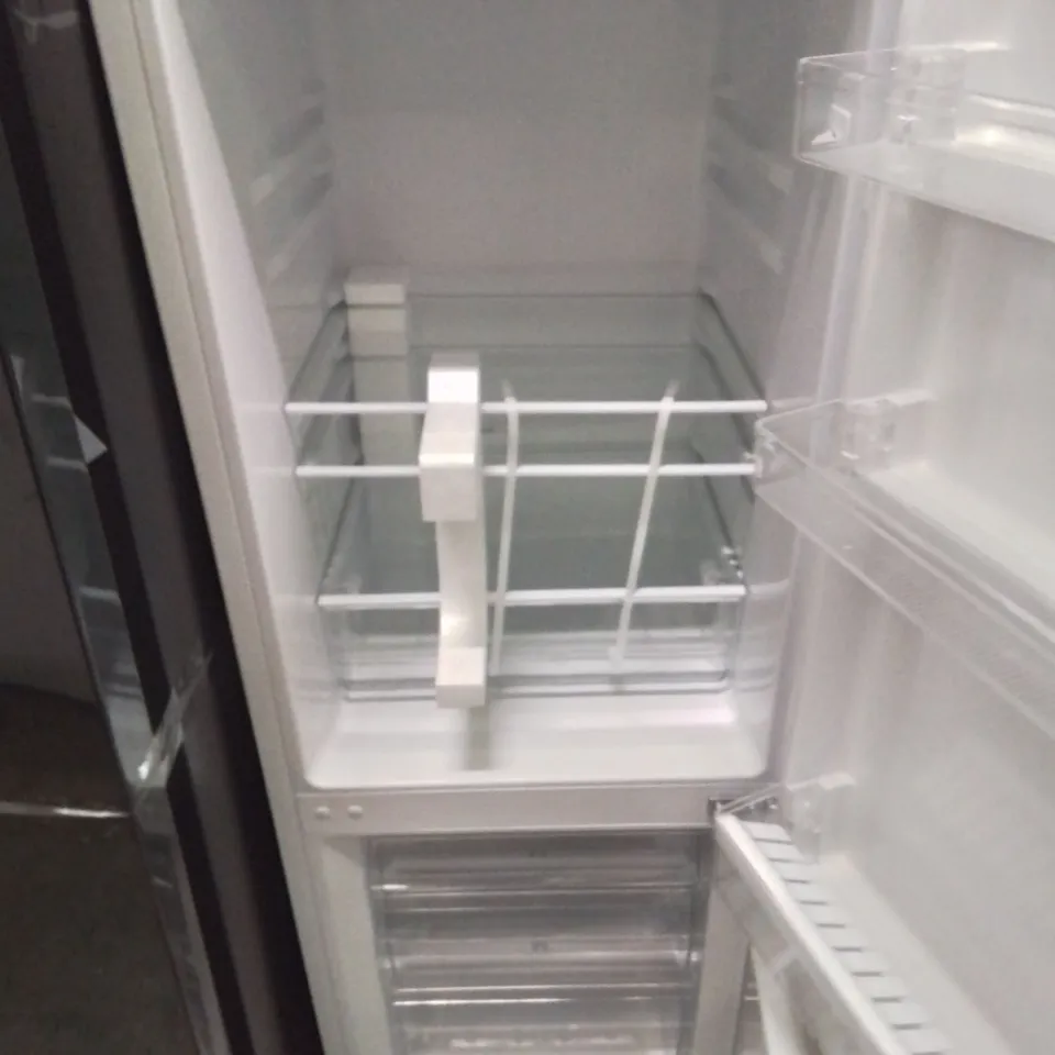 FRIDGEMASTER 50CM FREESTANDING 60/40 FRIDGE FREEZER IN WHITE MC50175A - UNPROCESSED RAW RETURN