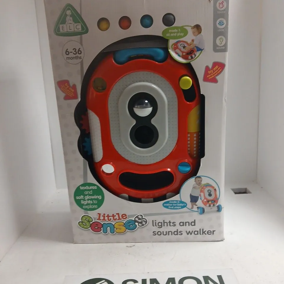 LITTLE SENSE & LIGHTS AND SOUNDS WALKER – BABY WALKER (ELC)