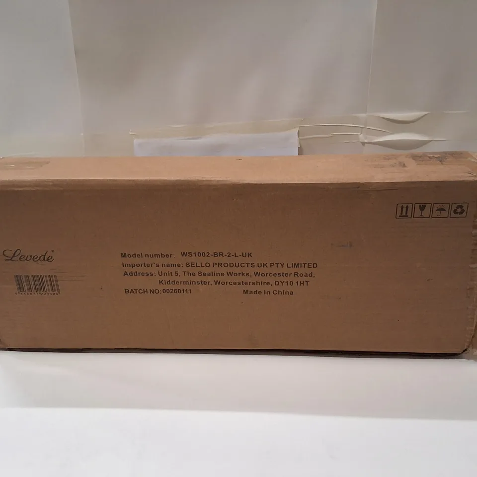 BOXED LEVEDE FLOATING SHELVES 2PC