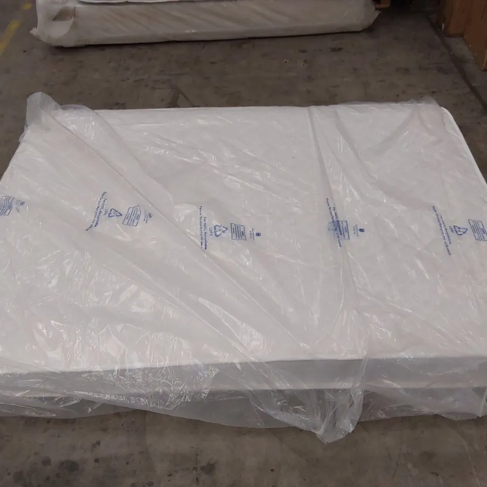 QUALITY BAGGED 4'6" DOUBLE SERENITY HYBRID COIL AND MEMORY FOAM MATTRESS