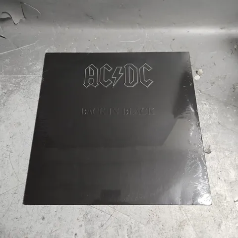 SEALED AC/DC BACK IN BLACK VINYL 