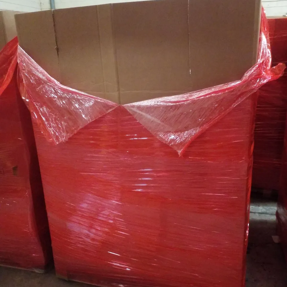 PALLET CONTAINING ASSORTED PRODUCTS INCLUDING DOG BED, WATER SPRAY MOP, DANCE MAT CAMERA GAME & OVERBED TABLE