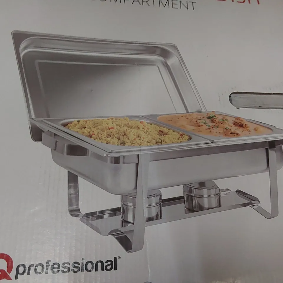 BOXED STAINLESS STEEL CHAFING DISH 13.5L (1 BOX)