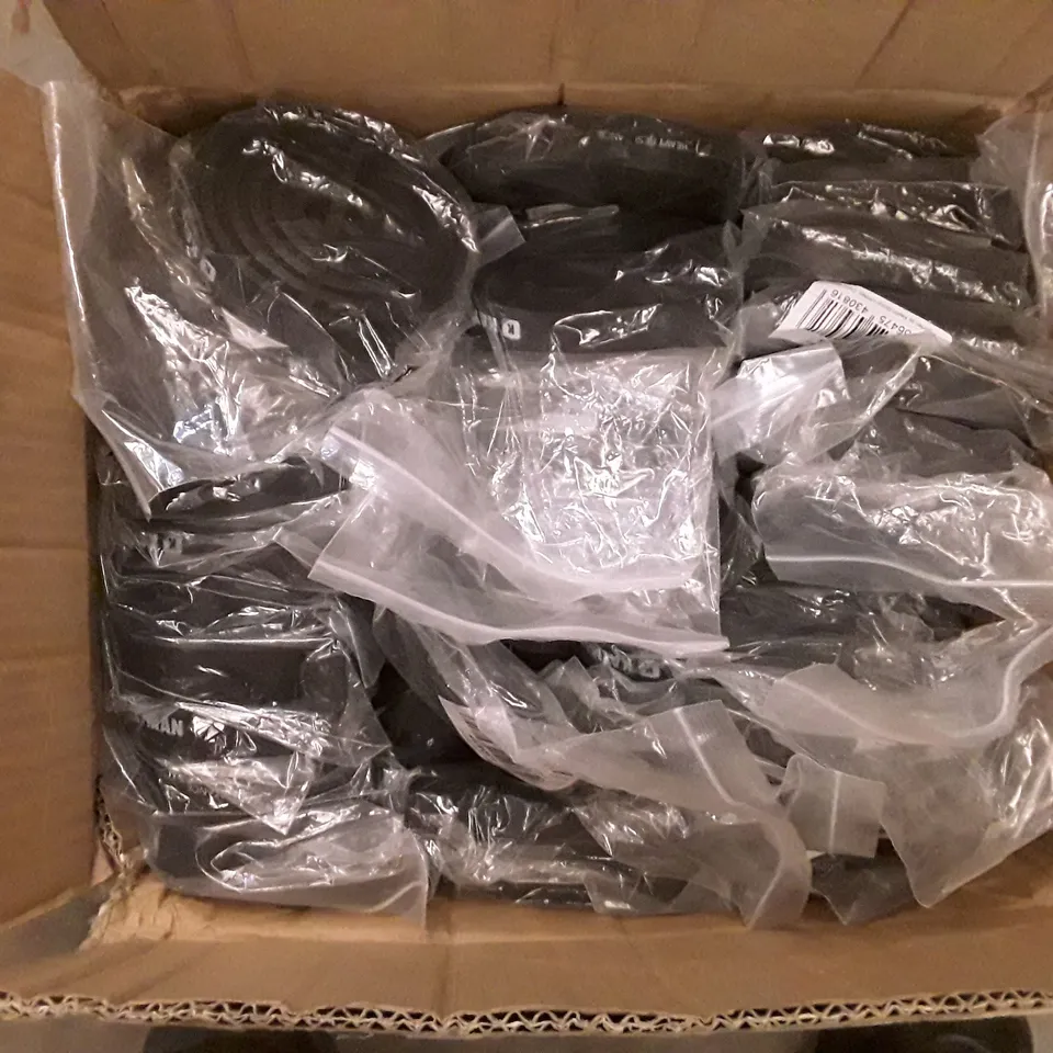 BOX TO CONTAIN APPROXIMATELY 20 KAYMAN HEAVY RESISTANCE BANDS 