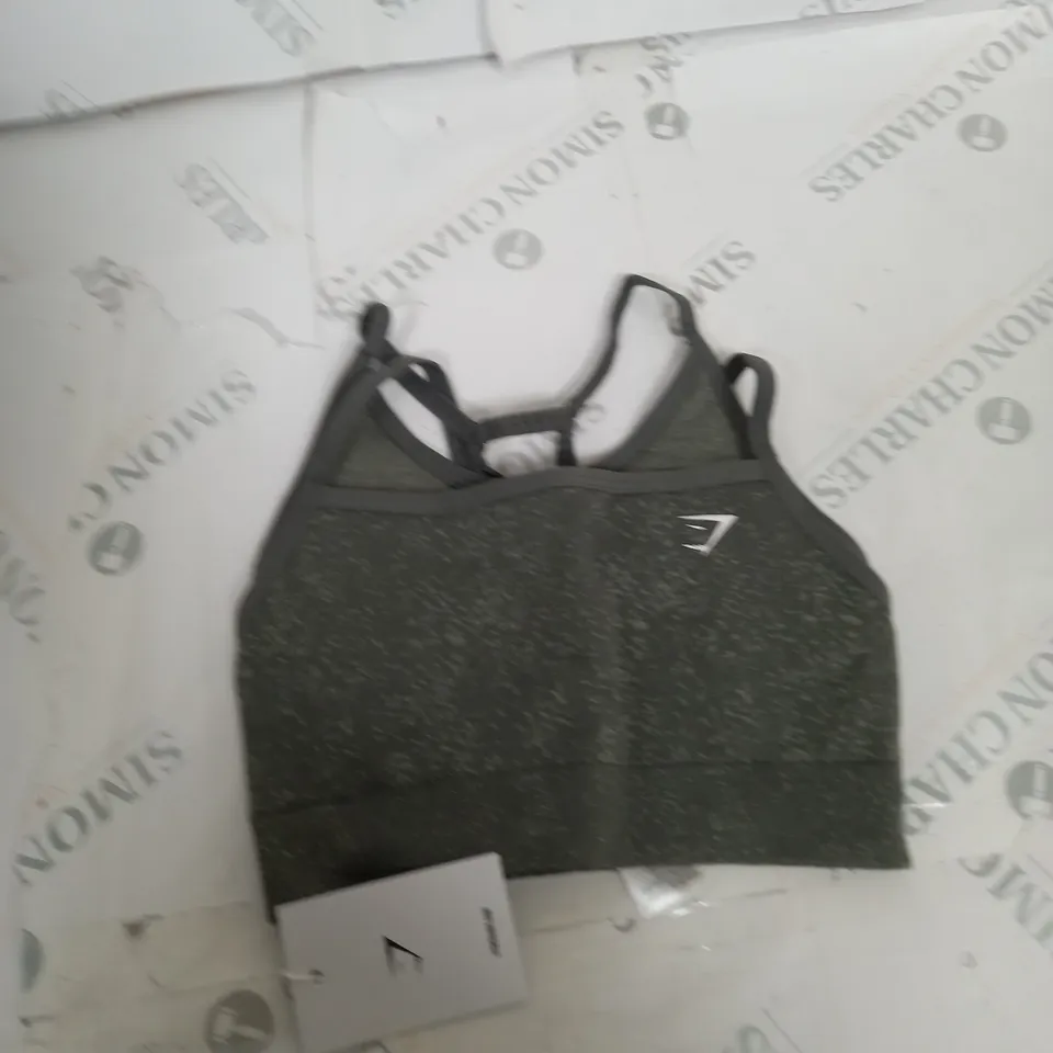 GYMSHARK ADAPT FLECK SEAMLESS BRA SIZE XS