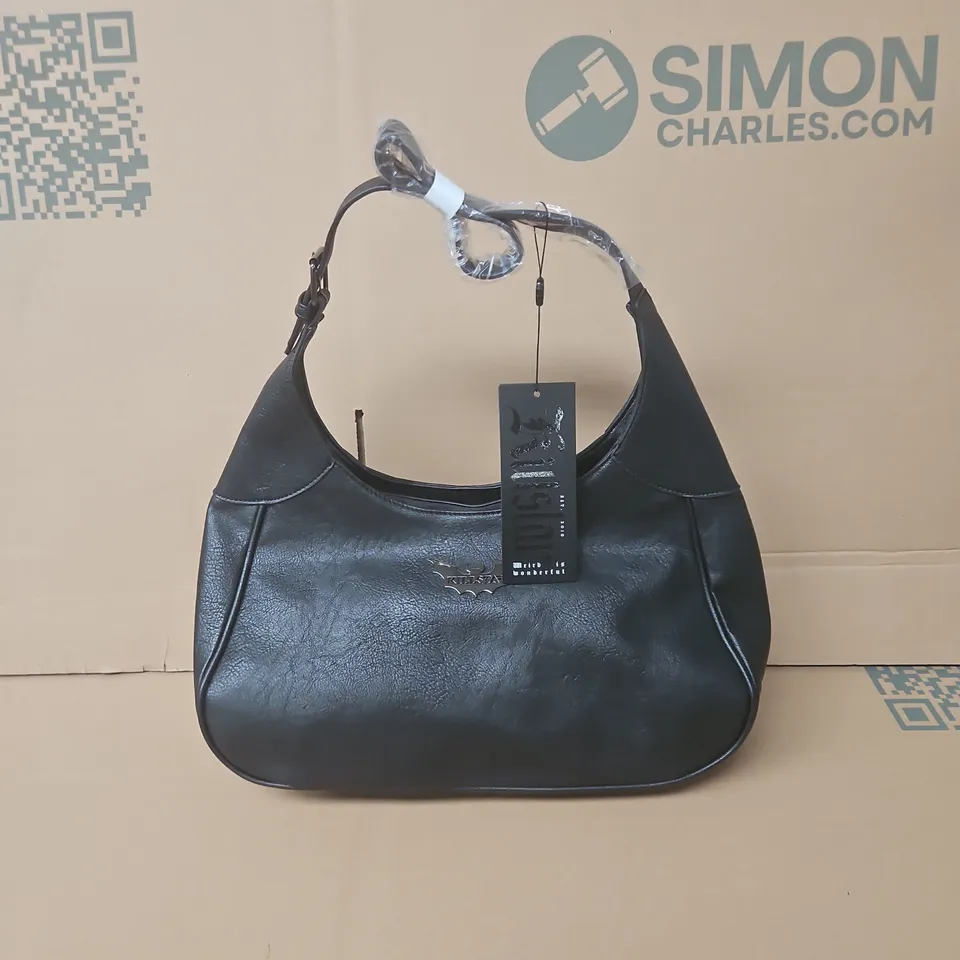 KILLSTAR WEB OF NIGHT HANDBAG IN BLACK