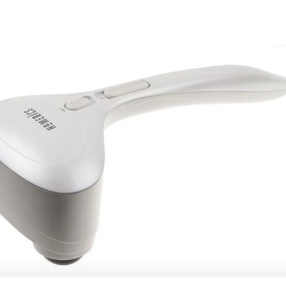 BOXED HOMEDICS COMPACT PERCUSSION MASSAGER WITH HEAT PA-MHA