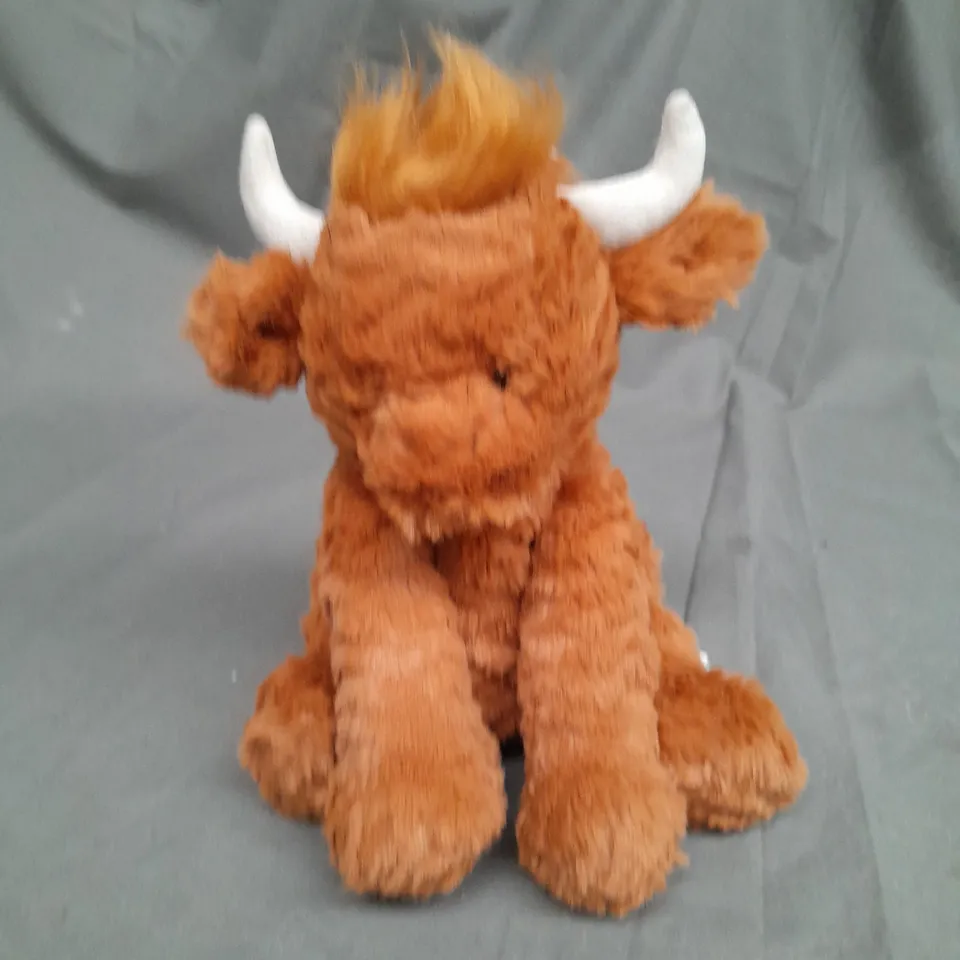 JELLYCAT - I AM FUDDLEWUDDLE HIGHLAND COW