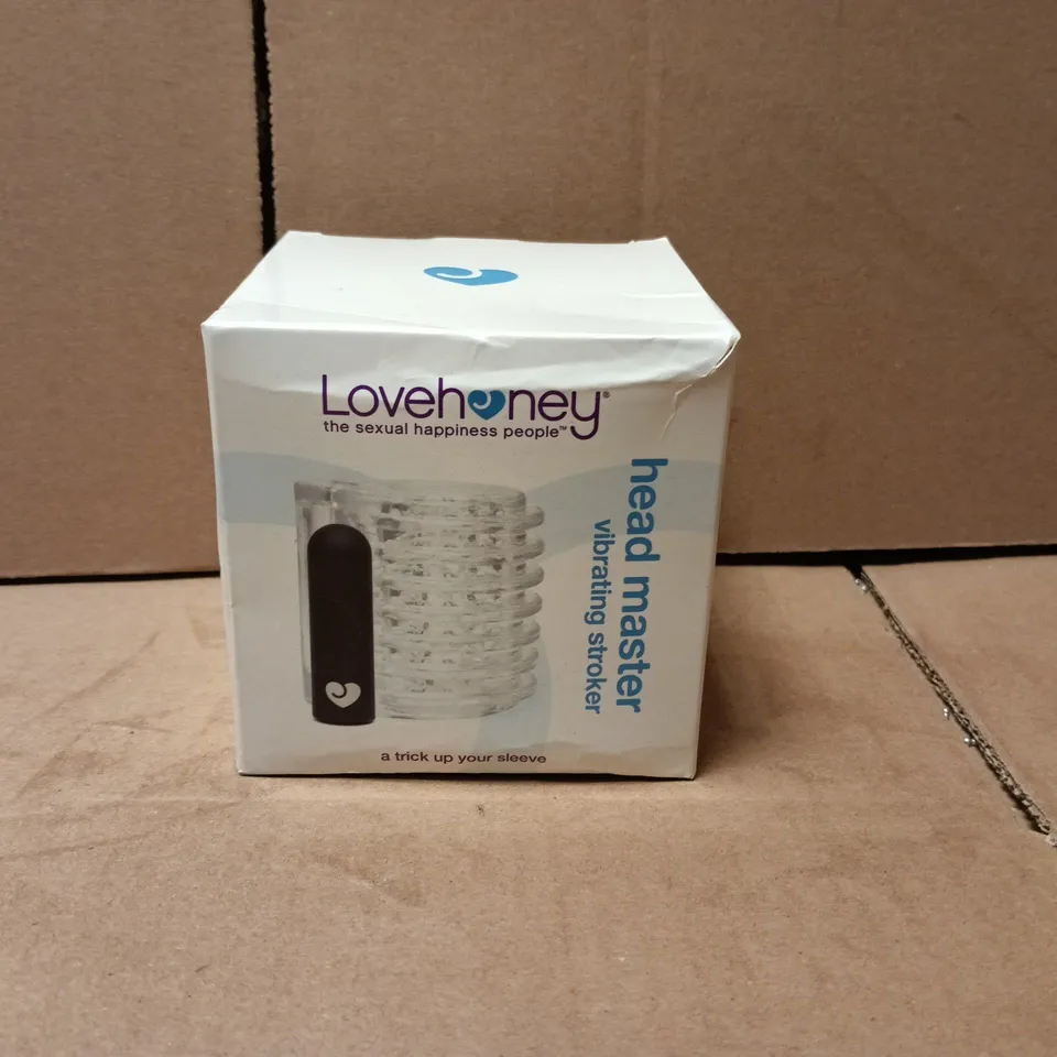 SEALED LOVEHONEY HEAD MASTER VIBRATING STROKER