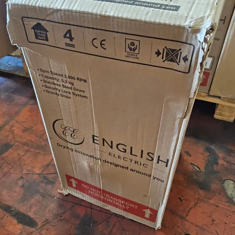 BOXED ENGLISH ELECTRIC SPIN DRYER Model 28009EEWP WHITE