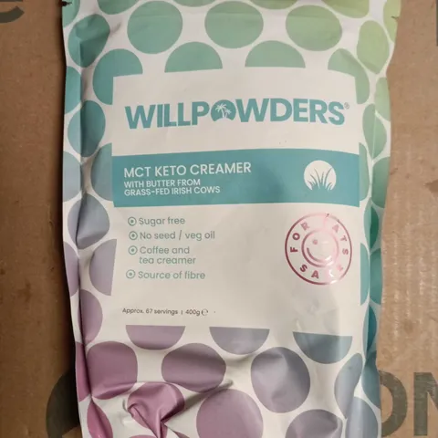 WILLPOWDERS MCT KETO CREAMER – 400G