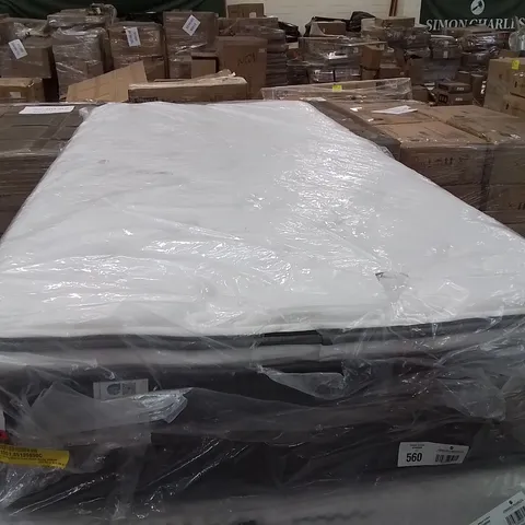 QUALITY BAGGED 25CM ORTHO COOLING MEMORY FOAM POCKET SPRUNG HYBRID SINGLE MATTRESS 