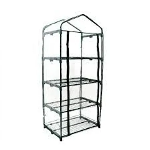 REPLACEMENT SPARE PVC COVER FOR 4 TIER MINI GROWHOUSE GARDEN GREENHOUSE (COVER ONLY)