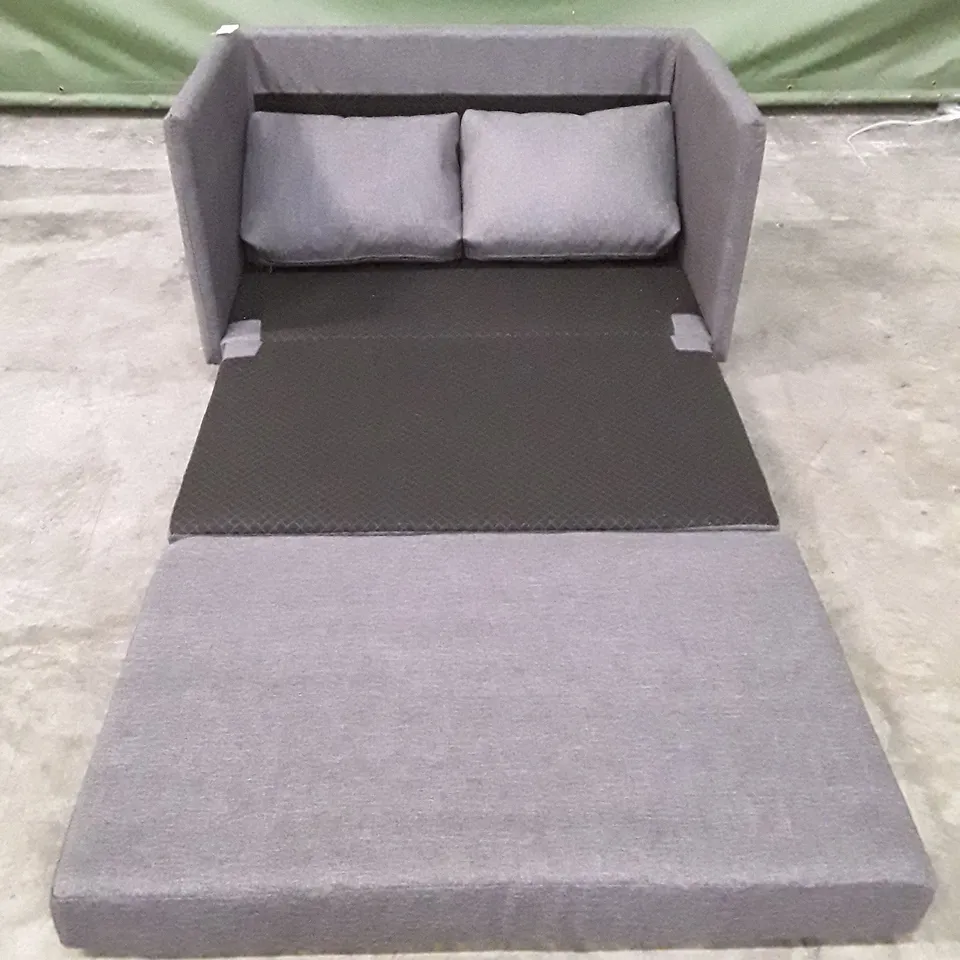 QUALITY DESIGNER HOLLANDER MADE BY ORDER SOFA BED - GREY FABRIC