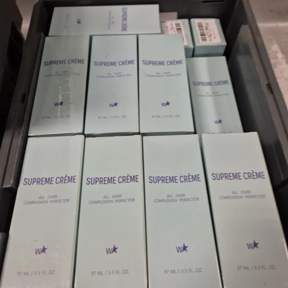 APPROXIMATELY 25 SEALED SUPREME CRÈME ALL OVER COMPLEXION PERFECTOR 97ML