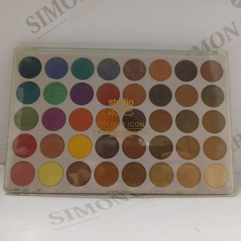 SEALED STUDIO LONDON COLOUR ICON EYESHADOW PALETTE 40 SHADES 