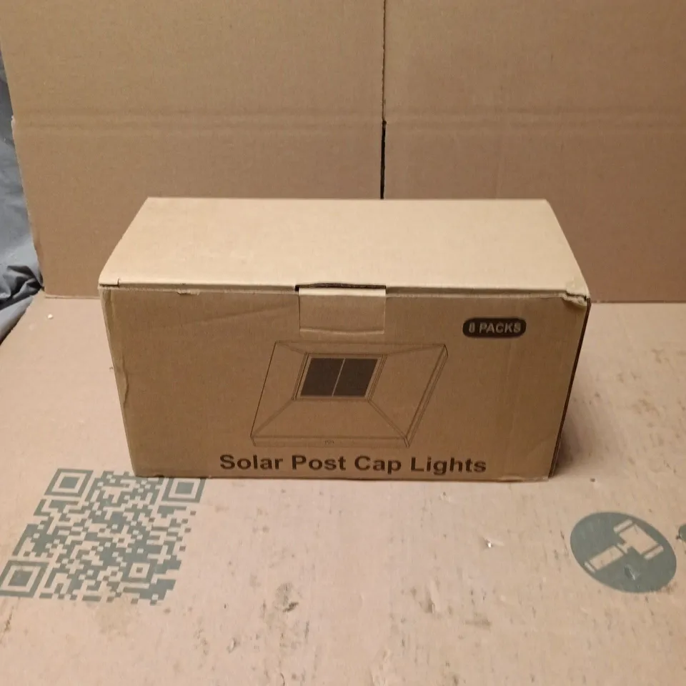 SOLAR POST CAP LIGHTS – 8 PACK