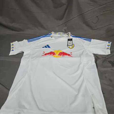 ADIDAS LUFC HOME JERSEY IN WHITE SIZE L