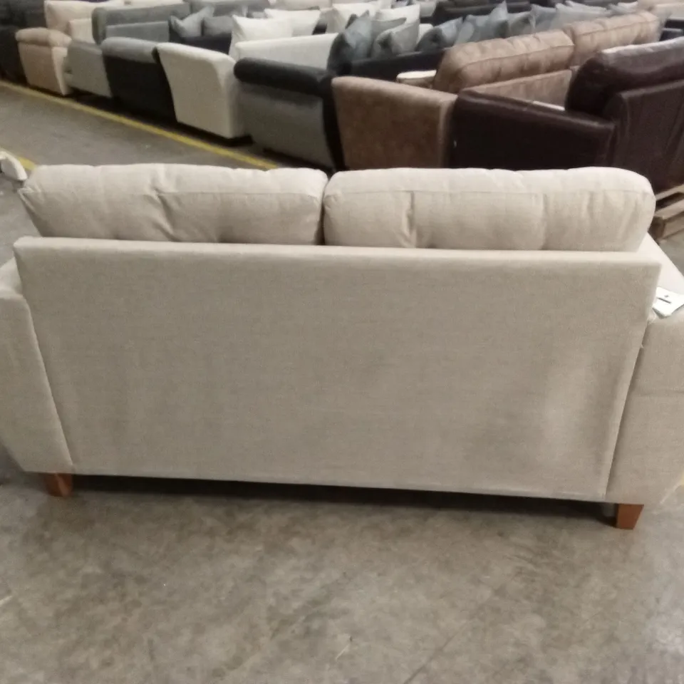 PRENT FABRIC 2 SEATER SOFA - NATURAL RRP £749