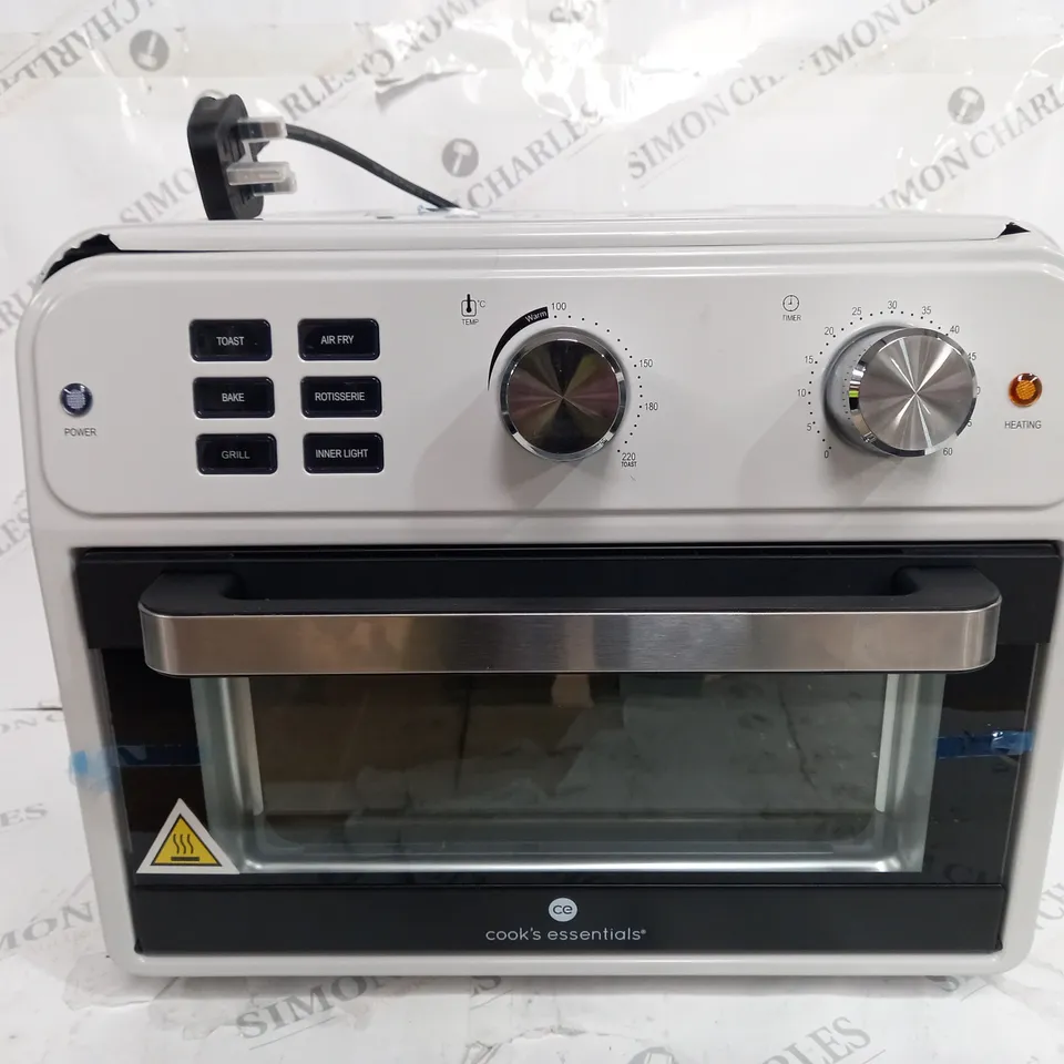 BOXED COOK'S ESSENTIAL AIRFRYER OVEN IN COOL GREY 