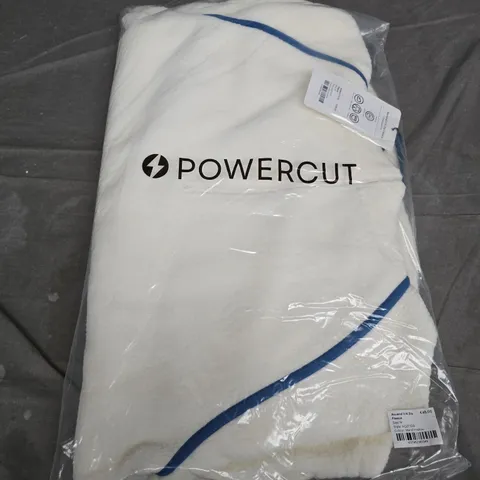 BAGGED POWERCUT ASCEND 1/4 ZIP FLEECE IN MARSHMALLOW - MEDIUM