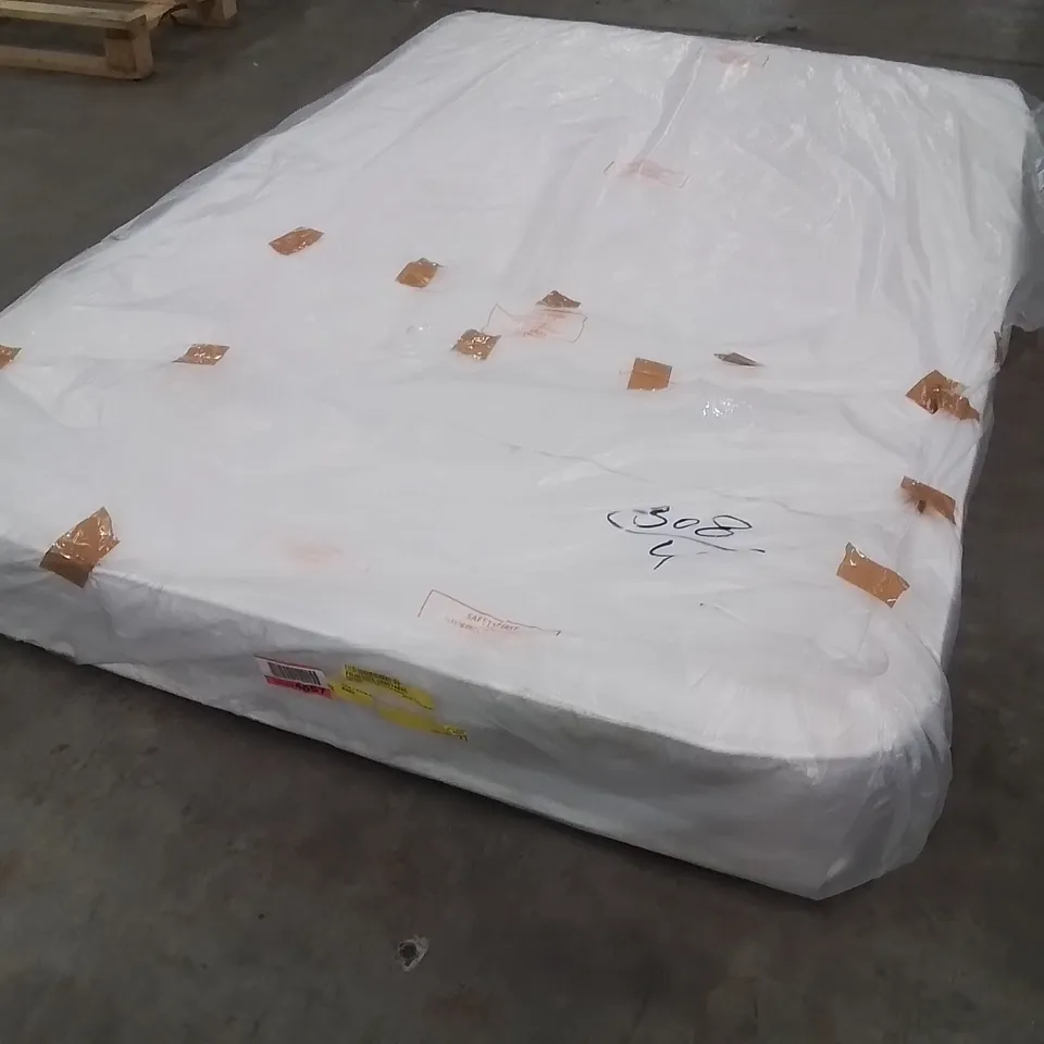 QUALITY BAGGED OPEN COIL SMALL DOUBLE MATTRESS 