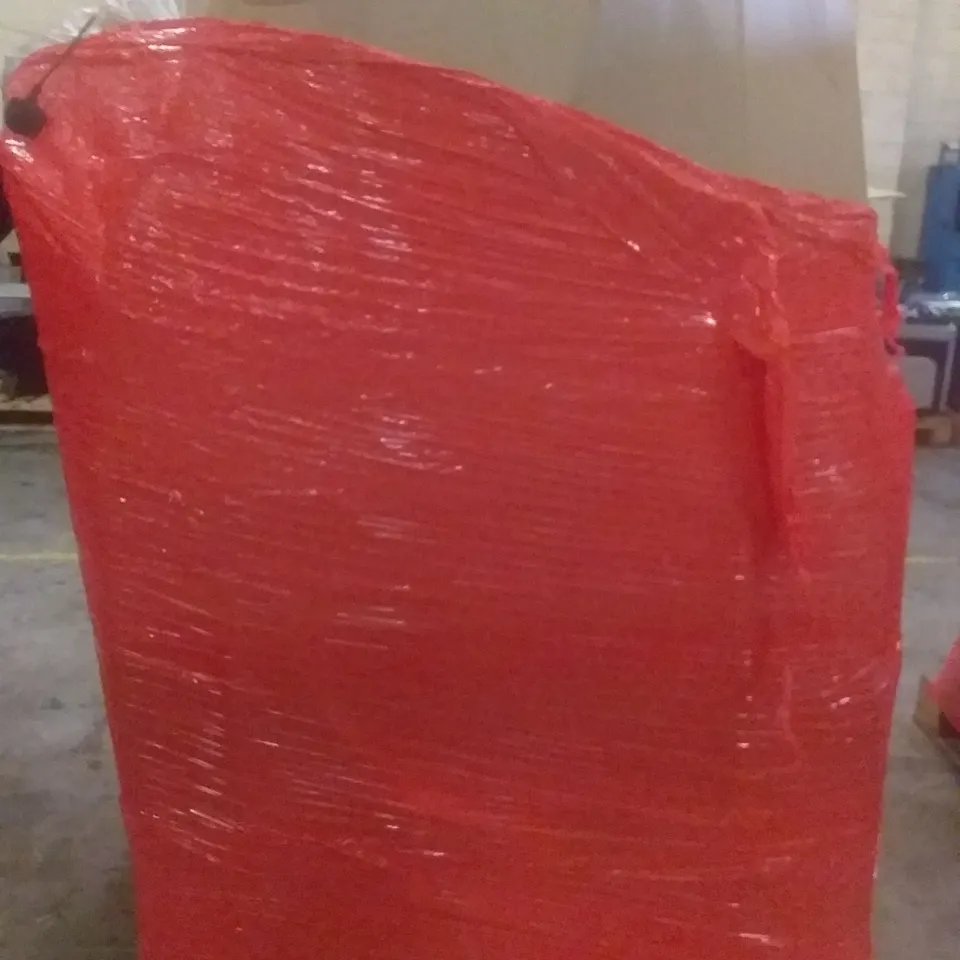 PALLET OF ASSORTED ITEMS INCLUDING TOILET SEAT, AIR COOLER, POP UP TENT, BLINDS