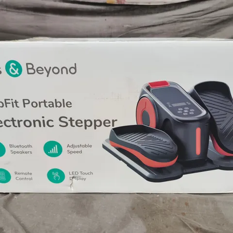 BLISS & BEYOND STEPFIT PORTABLE ELECTRONIC STEPPER (BOXED)