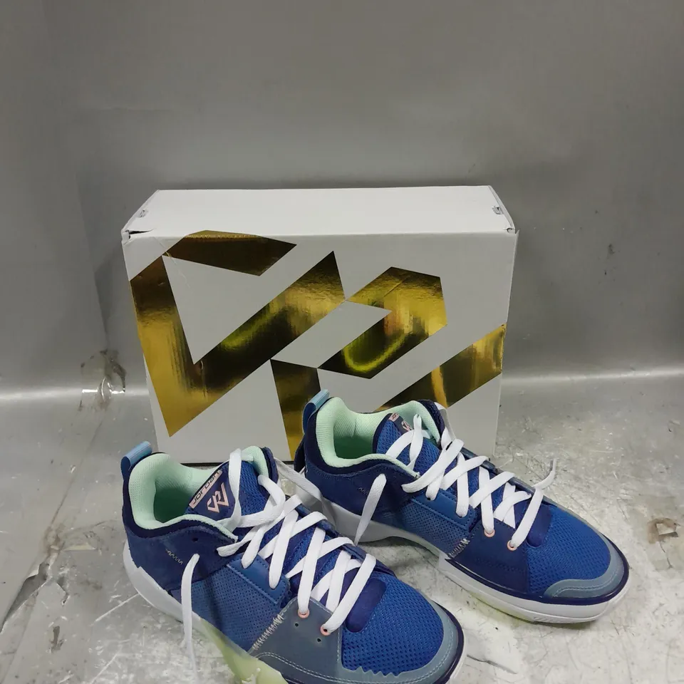 BOXED PAIR OF NIKE JORDAN ONE TAKE 5 STONE BLUE UK 6