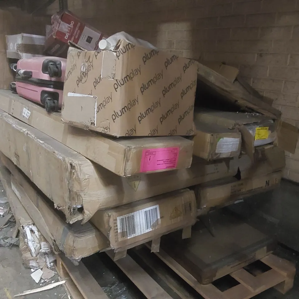 PALLET CONTAINING A VERY LARGE QUANTITY OF ASSORTED FURNITURE PARTS ECT