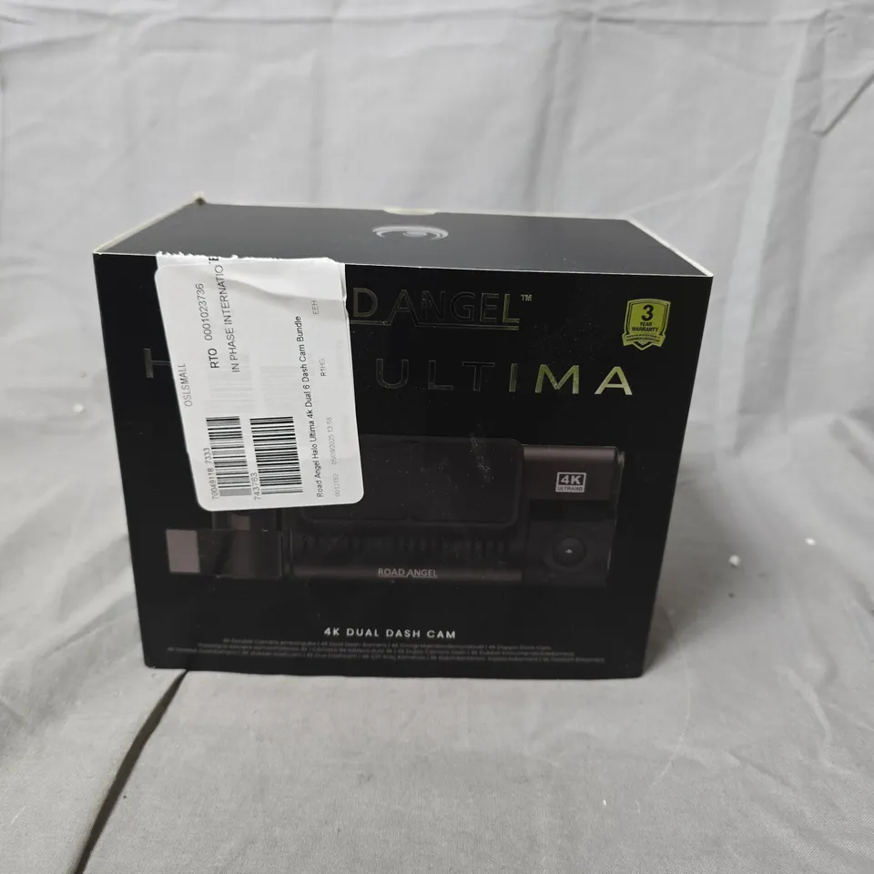 ROAD ANGEL HALO ULTIMA 4K DUAL 6 DASH CAM BUNDLE
