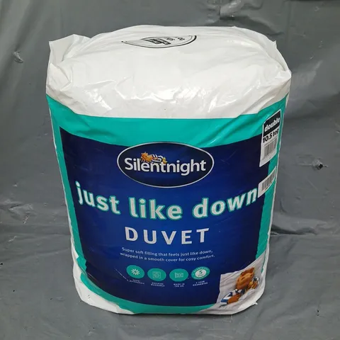 SILENT NIGHT JUST LIKE DOWN DUVET 10.5 TOG - DOUBLE