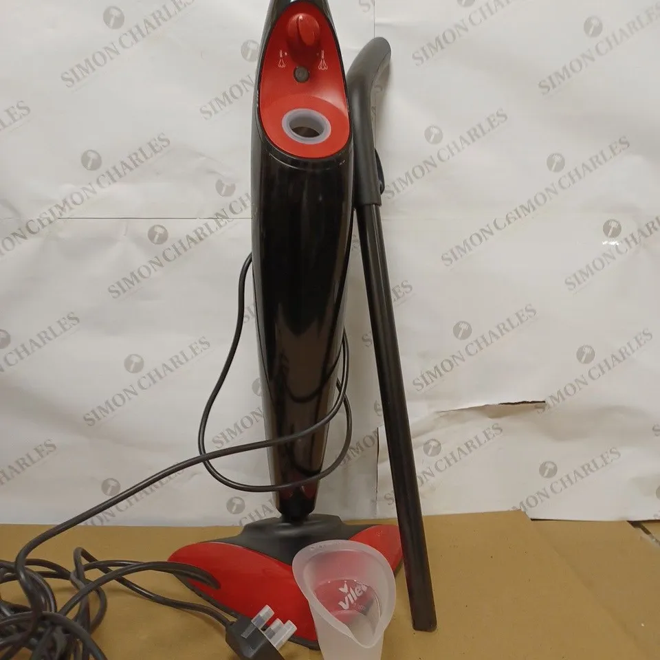 VILEDA STEAM MOP PLUS UK VERSION, BLACK, 168919