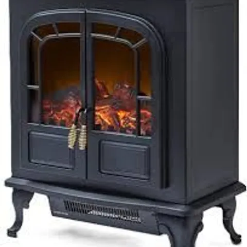 BOXED WARMLITE WINGHAM LOG EFFECT STOVE FIRE WITH REALISTIC LED FLAME EFFECT (1 BOX)