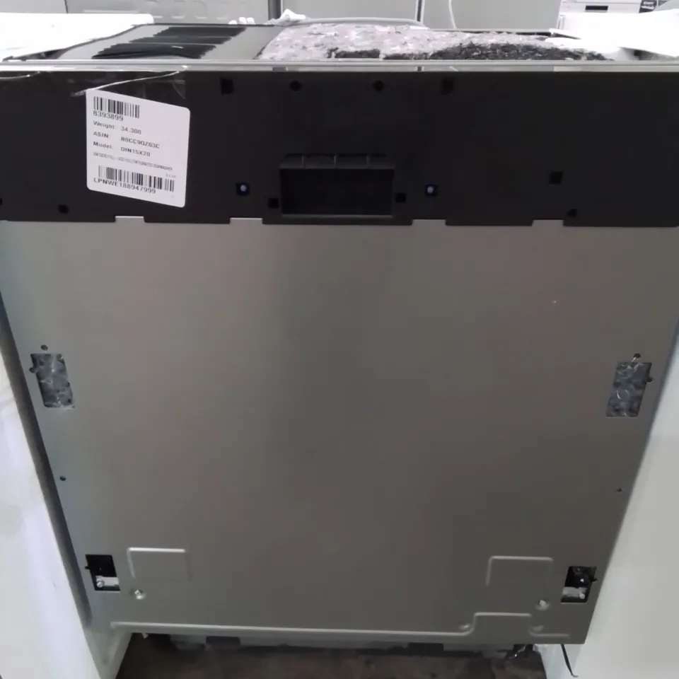 BEKO FULL SIZE FULLY INTERGRATED DISHWASHER IN BLACK - (DIN15X20)