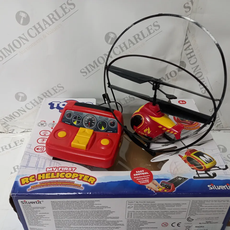 TOOKO JUNIOR MY FIRST HELI RC HELICOPTER RRP £44.99