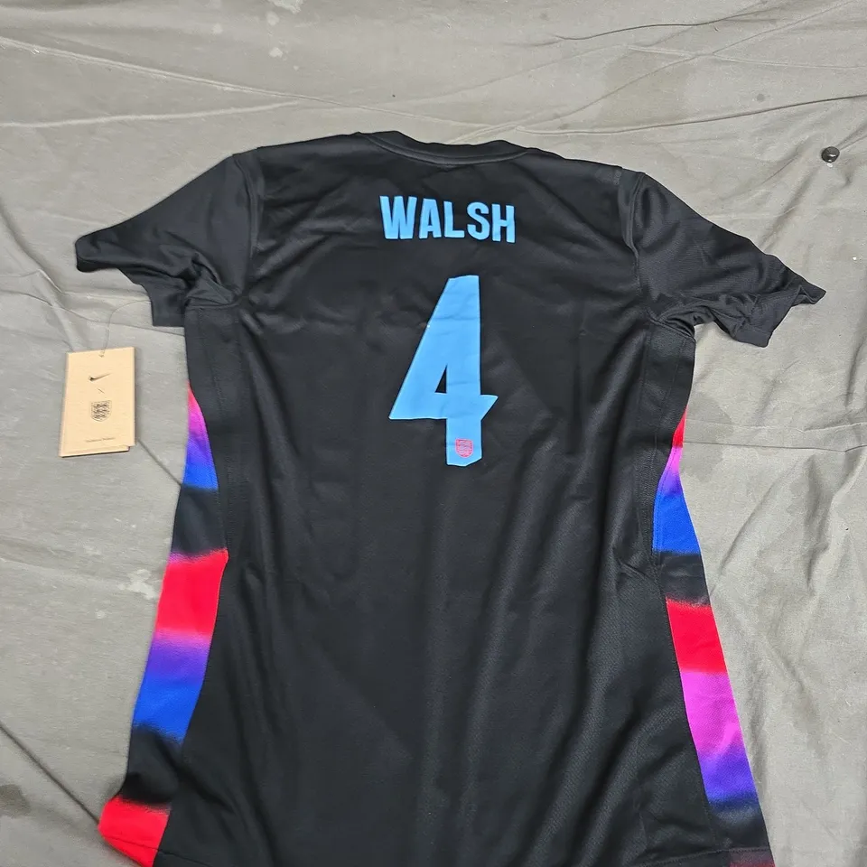 ENGLAND NATIONAL TEAM NIKE AWAY STADIUM SHIRT 2025 – WALSH #4 (SIZE S)