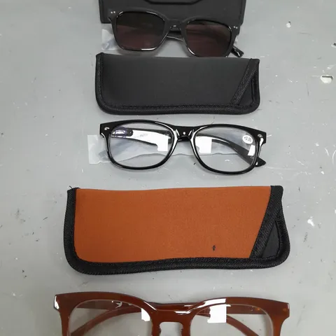 HUMMINGBIRD SUNGLASSES AND READING GLASSES IN TAN